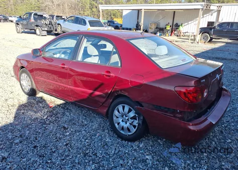 2004 Toyota Corolla Le from USA, damaged, VIN 1NXBR32E04Z291859